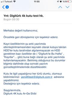 Sagemcom Yeni 4K Kutu(DT6142UHD) (Test Kutusu)<br><br>