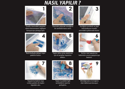ELMAS MOZAİK TABLO