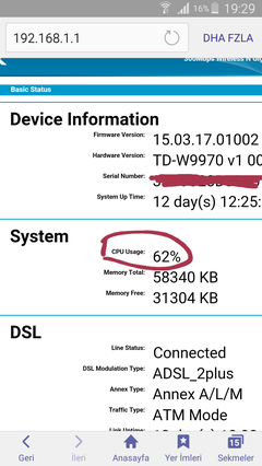  TTNET VDSL MODEM TP LİNK TD-W9970