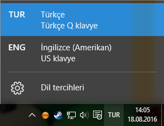  ingilizce klavye kaldırma ?