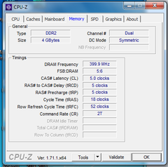  1066MHZ Ram 800 MHZ Görüyor.