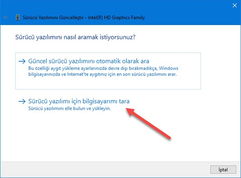 İntel Ekran Kartı Güncelleme Sorunu Çok ÖNEMLİ