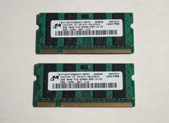  DDR2 NOTEBOOK RAM 4 GB (2x2) 667 Mhz