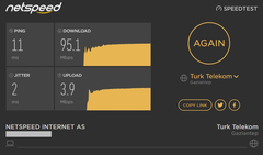 NETSPEED İNTERNET TAAHHÜTSÜZ TARİFELER - YENİ HİZMET VERİLEN İLLER