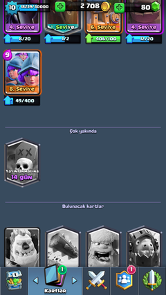  5 Efsanevi 4150 Kupa Clash Royale Hesabı (1000Tl harcandı) 3 GÜNLÜĞÜNE 200TL !!!