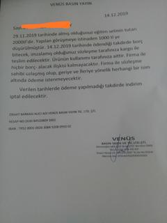 Venüs Basın Yayın Dolandırıcılığı