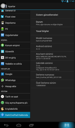  Dark Evopad 3G 7400 | İnceleme | GSM Operatör Görüşme Testleri