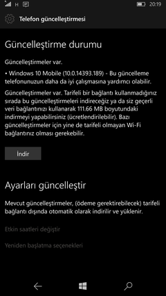  Windows 10 Mobile Güncelleme ve Bilgi Paylaşım Ana Konusu