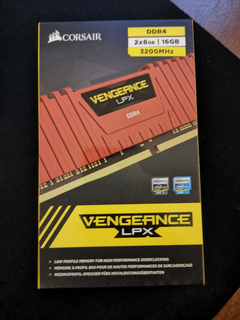 Corsair Vengeance (8*2)  16GB  3200mhz CL16 uc aylik tertrmiz