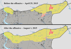 # PKK Rakka&#39;ya İlerliyor ~ (Türkiye Cumhuriyeti&#39;nin Güney Sınırının Hali) -Haritalar