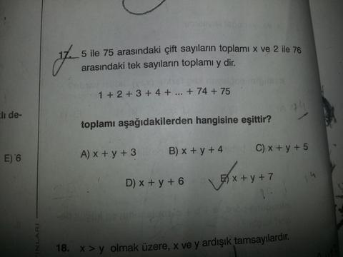 Mat1:Temel Kavramlar Sorular -ISC-