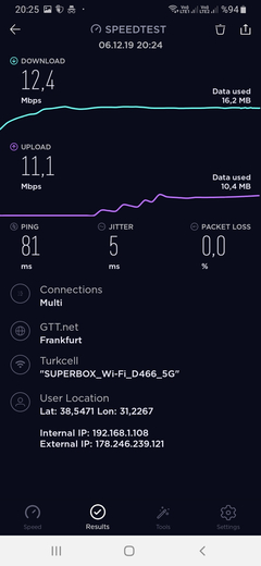 Turkcell Superbox 4.5G Evde İnternet ★ANA KONU★ [Limitsiz 15 Mbps 1250₺]