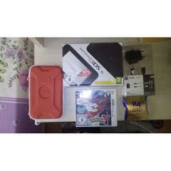  Satılık PAL Nintendo 3DS XL  BLACK + Pokemon Y + R4 Gold Card  (Resim eklendi)