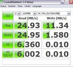  FLASH DISK TEST BAŞLIĞI!!!