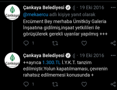 Esnafı Şikayet Ettim. Gelen Cevap