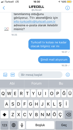 turkcell evde 4g 50gb sınırsız wifi modemdahil 79 tl ilk mesaj güncel