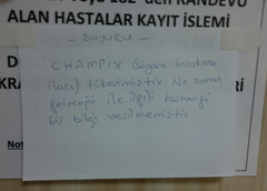  SİGARAYI CHAMPIX İLE BIRAKANLAR, BIRAKMAYI DÜŞÜNENLER!