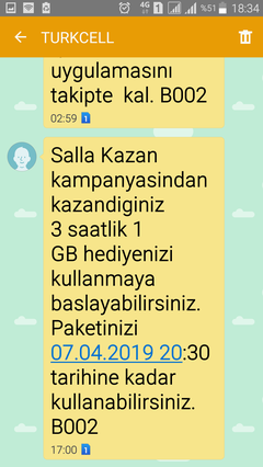 TURKCELL SİSTEMLERİ SAPITTI FAZLADAN HEDİYE VERİYOR.(Detaylar Konuda)