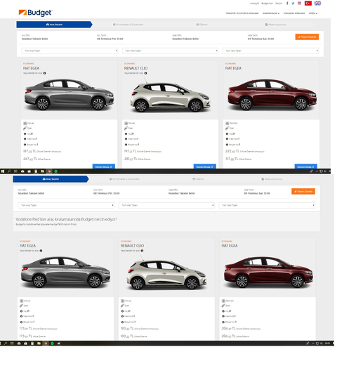 Araç Kiralamak Hakkında (Budget)