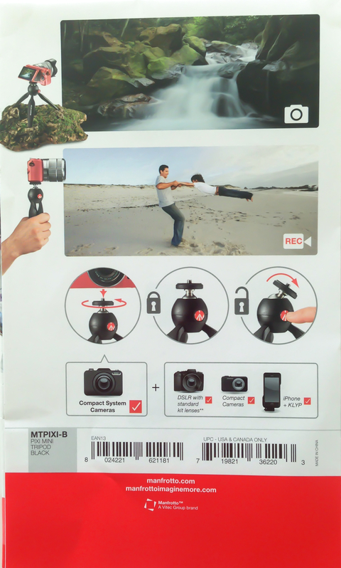 Manfrotto Pixi Mini Tripod Ana Konu