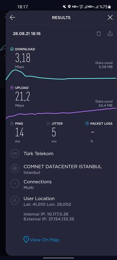 TÜRKİYE 4G/5G HIZ TESTİ HARİTASI