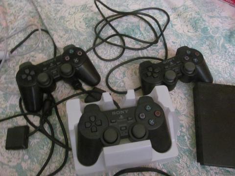 SATILMISTIR....!!! MATRIX ÇİPLİ SLIM PS2 3 ADET ORJ SONY KOL+15 ADET VERBATIM DVD