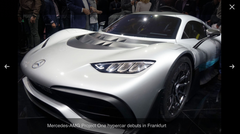 Mercedes Amg Project ONE Tanıtıldı 1.6Lt V6 gt;1000hp 0-200 6sn 0-300 11sn BUGATTIyi piste gömücek !