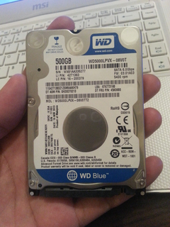  500GB 2.5' Sata WD marka HDD