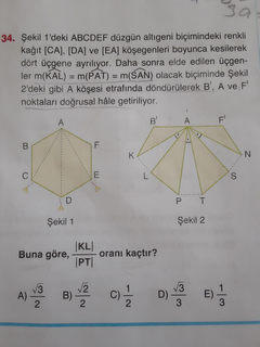 GEOMETRİ ve ANALİTİK SORUSU Kafadengi