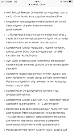 Turkcell Katlanan İnternet Yalanı