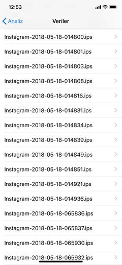iPhone X Instagram sorunu