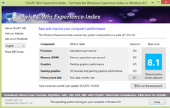  Windows 8.1 Deneyim Değerlendirme Puanı Aracı