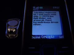 Pepsi iPod Touch Kampanyası 61 Kişiye 65 İpod Kazandırdık