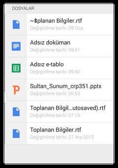  google drive Powerpoint ve word dosyalarını düzenleme sorunu