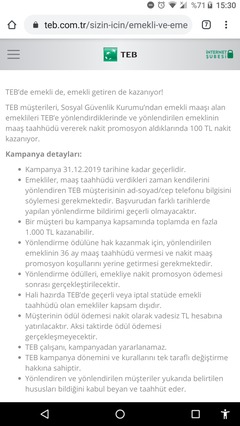 TEB (Türk ekonomi Bankası) mağduriyeti