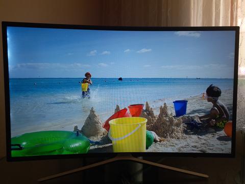 Samsung 40K6500 Curved Işık Sızması