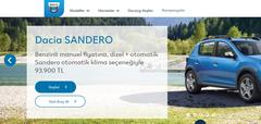 Dacia Sandero Stepway diesel+otomatik 93.900TL