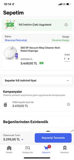 360 Robot Süpürge (C50, S5, S6, S6 Pro, S7, S7 Pro, S9, S10) Kullanıcıları Kulübü