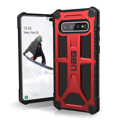 CRİMSON S10 PLUS UAG MONARC SERİSİ KILIF 370 TL YE ALINDI + LED VİEW ORJİNAL KILIF