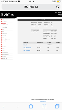 VDSL Hat Zayıflaması (dB) Değerleri [ANA KONU]