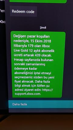 Xbox Live Gold %100 Zamlandı (Zam Geri Çekildi, Bütün Üyeliklere İndirim Uygulandı)