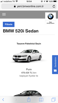 BMW 5 SERiSi G30-