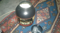 100 LIRAYA HIC KULLANILMAMIS PROTEIN TOZU WHEY OPTIMUM GOLD MUZLU 2.27