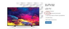 2099 TL Dijitsu DJTV501 50'' 120 Ekran 4K Uydu Alıcılı Ve Tunerli LED TV