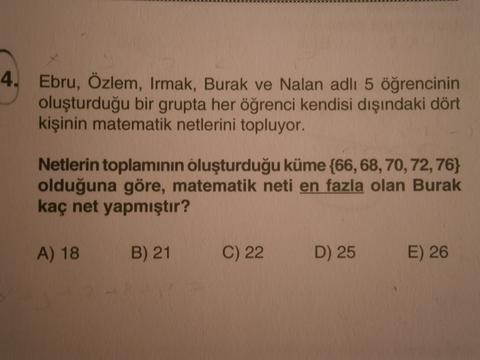 BEYLER MAT SORULARIM Bİ EL ATIN....