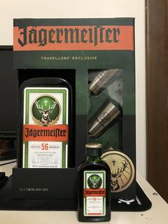 Satılık Jagermeister(1L)+3 Metal Shot bardağı