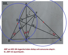 Gördüğüm en zor geometri sorusu