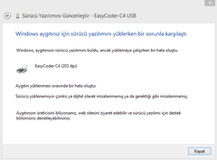  Intermec Easycoder C4 Win8 64bit Sorunu