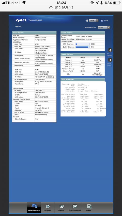 netspeed vdsl yavaşlık