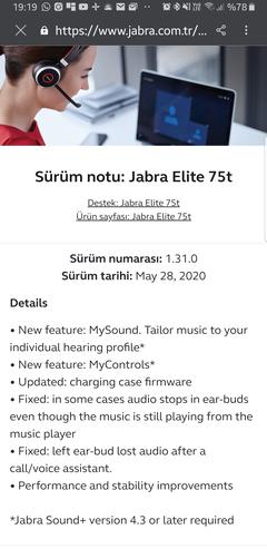 Jabra Elite 75T